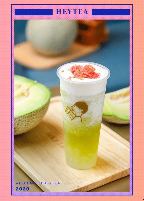 喜茶海报吃瓜,揭秘网红饮品背后的秘密